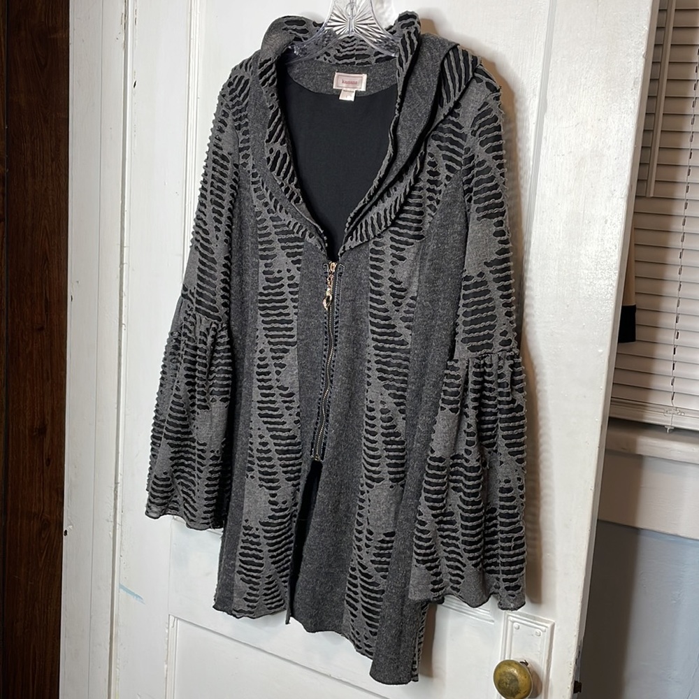 Gray Goth Cardigan - Picture 3 of 12